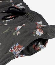 RVCA Barnes Elastic 17 Boardshorts (black floral print)