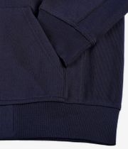 Carhartt WIP American Script Bluza z Kapturem na Zamek (deep night)