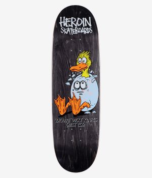 Heroin Skateboards Zacahry Ducky Kovacs Guest Egg 9.125" Skateboard Deck (multi)