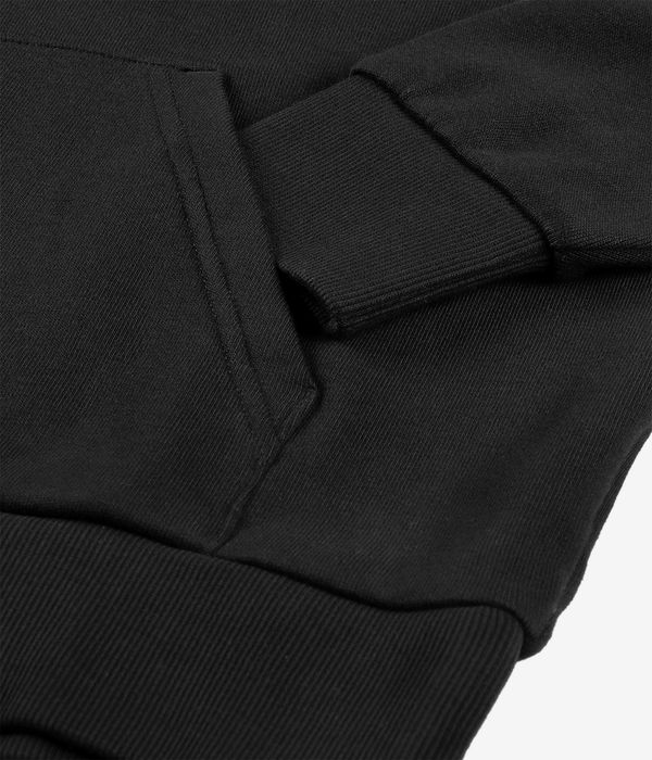 Carhartt WIP Script Embroidery Hoodie (black white)