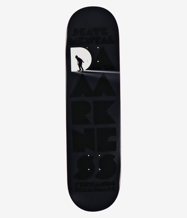 Skate Mental Daarkness 8.25" Skateboard Deck (black)