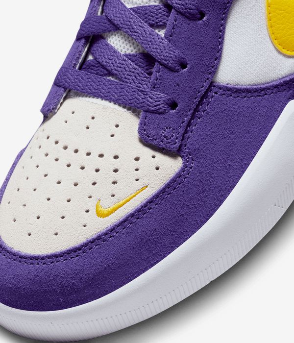 Nike SB Force 58 Schoen (court purple amarillo white)