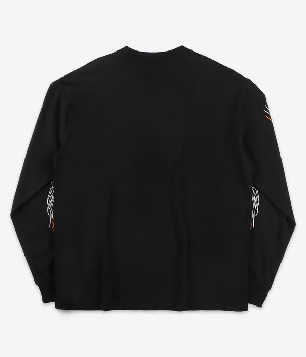 DC Burn Out Top z Długim Rękawem (black)