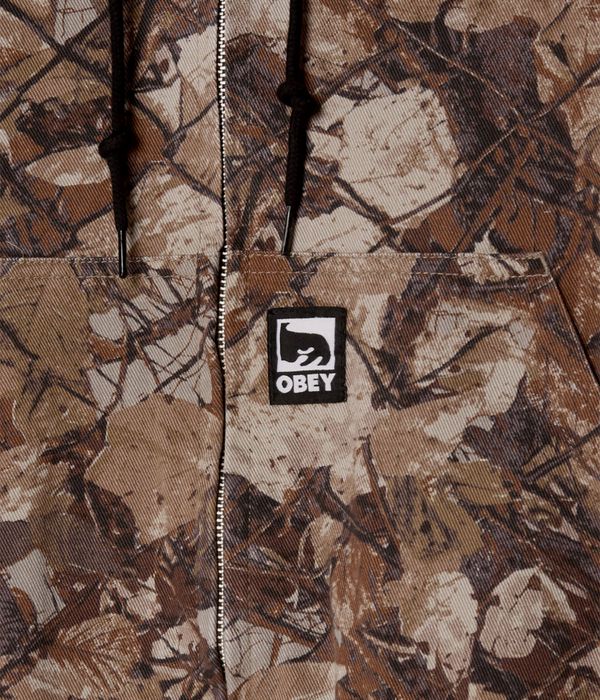Obey Glen Jacke (fence camo multi)