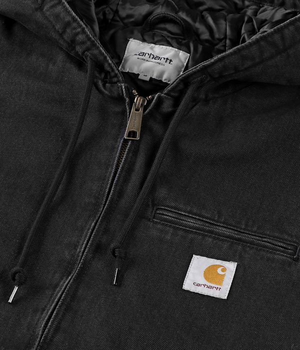 Carhartt WIP Cleveland Cotton Smith Giacca (black stone washed)