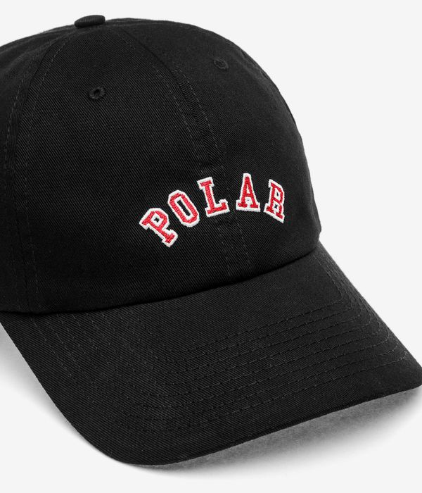 Polar Sai College Logo 6 Panel Cap (black)