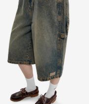 Dickies Carpenter Denim Jort Shorts women (yellow fade indigo)