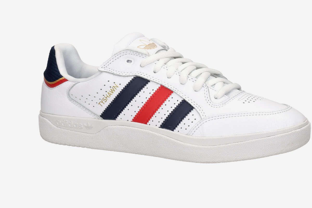 adidas Skateboarding Tyshawn Low Schoen (white better scarlet gold)