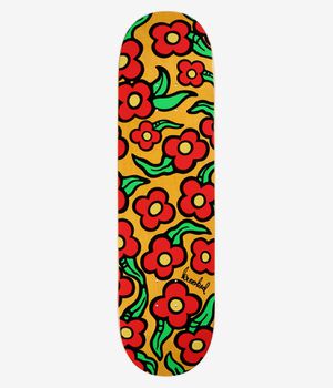 Krooked Team Wild Style Flowers 8.25" Planche de skateboard (multi)