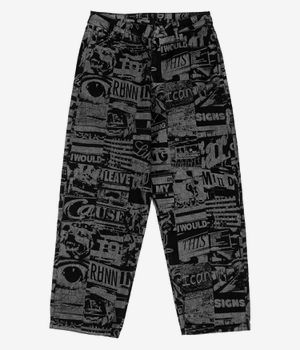 Wasted Paris Mind Casper Pantalons (black faded black)