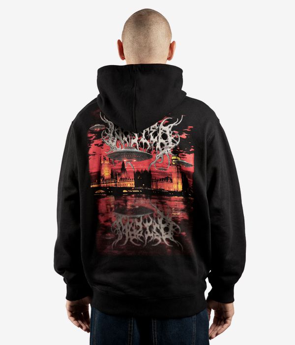 Wasted Paris Skylab Zip-Sweatshirt avec capuchon (black)