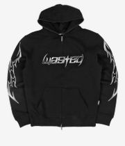 Wasted Paris Metal Blade Felpa Hoodie con zip (black)