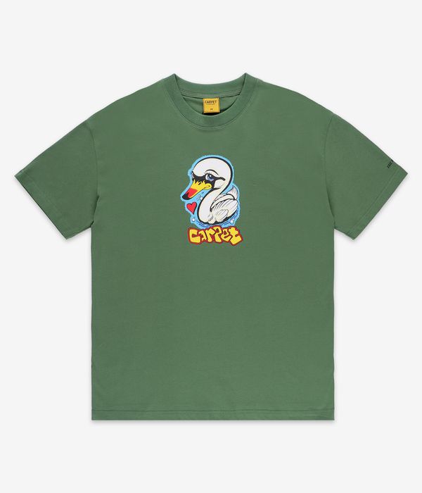 Carpet Company Swan T-Shirt (green)