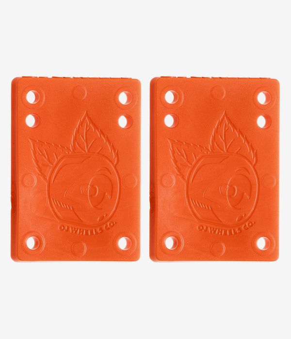 OJ Juice Cubes 3/8" Riser Pads (orange) pacco da 2