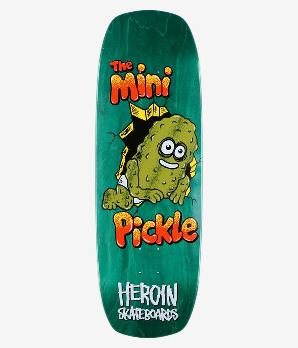 Heroin Skateboards Mini Pickle 9.5" Planche de skateboard (green)