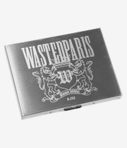 Wasted Paris Crest Metal Cigarette Case Acc. (silver)