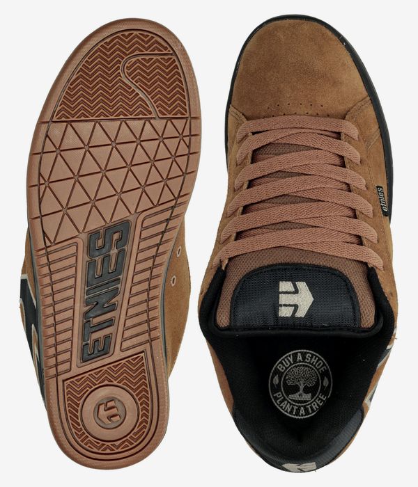 Shop Etnies Fader Shoes (brown black tan) online | skatedeluxe
