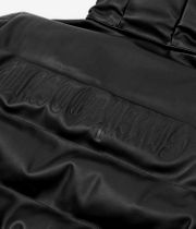 Wasted Paris Faux Leather Puffer Kurtka (black)