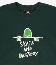 Thrasher Gonz Sad Logo Sweatshirt (forest green)