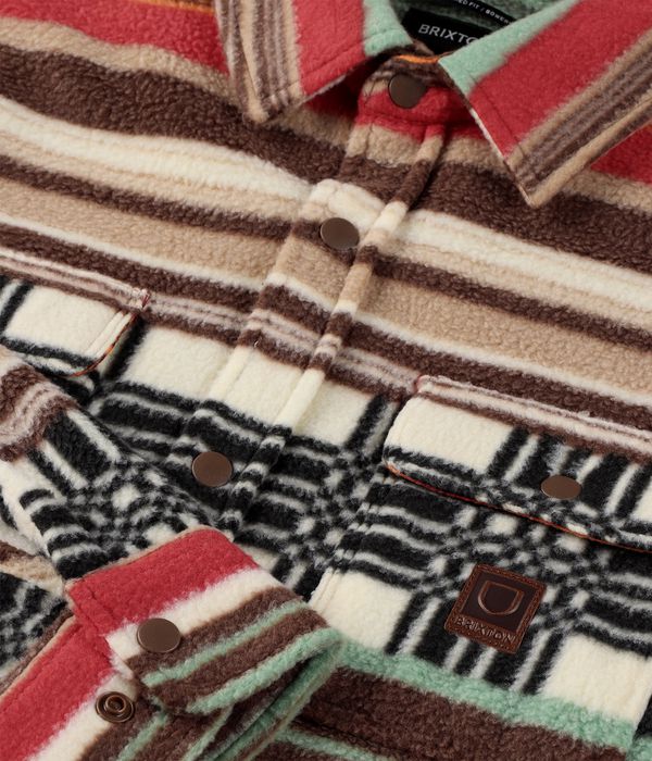 Brixton Bowery Arctic Stretch Jacket (multi blanket stripe)