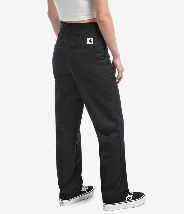 Carhartt WIP - Pantalon velours Femme Master Pant noir