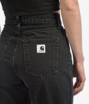Carhartt WIP W' Noxon Pant Smith Jeans women (black stone washed)