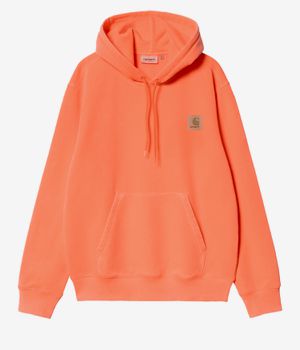 Carhartt WIP Industry Hoodie (lumo orange black garment dyed)