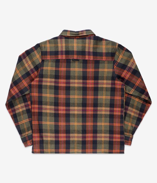 Iriedaily Chillax Lumber Shirt (navy brown)