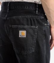 Carhartt WIP Newel Pant Clark Pantalones (black stone dyed)