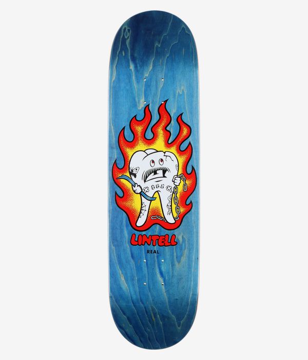 Real Lintell Mascot Easy Rider 8.5" Skateboard Deck (multi)