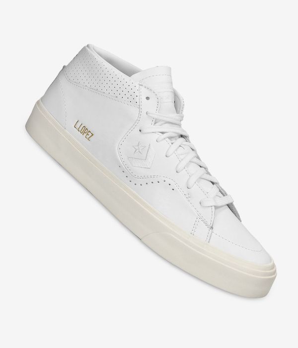 Converse CONS Louie Lopez Pro Mono Leather Chaussure (white white egret)
