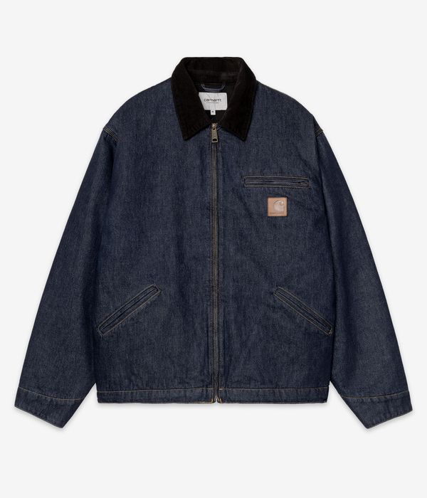 Carhartt WIP OG Detroit Smith Veste (blue black rinsed)