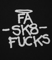 Fucking Awesome Sk8 Fucks Zip-Hoodie (black)