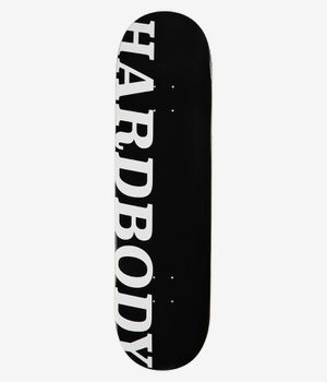 Hardbody Logo 8.5" Skateboard Deck (black)