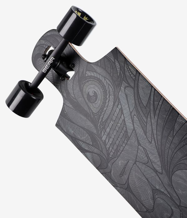 Landyachtz Drop Hammer 36.5" (92,7cm) Komplett-Longboard (black eagle)
