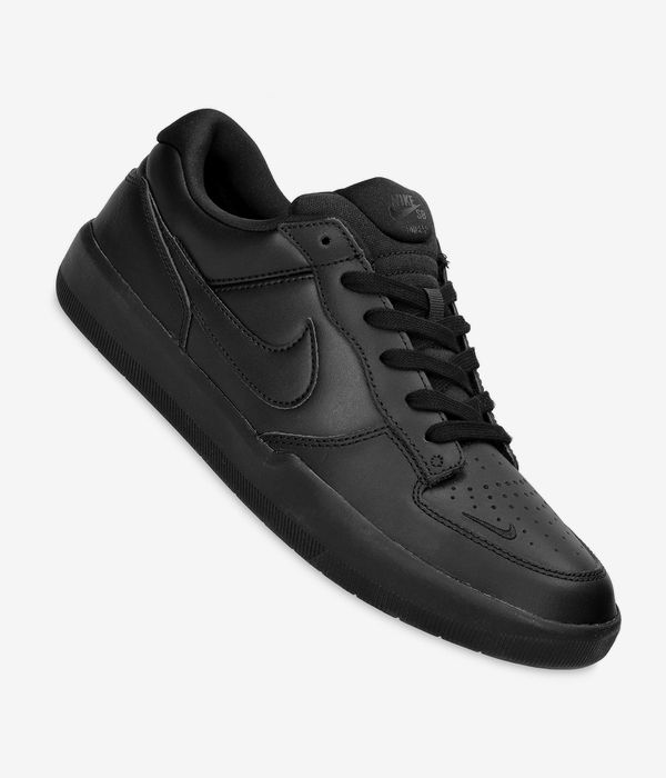 Shop Nike SB Force 58 Premium Leather Shoes black black) online |