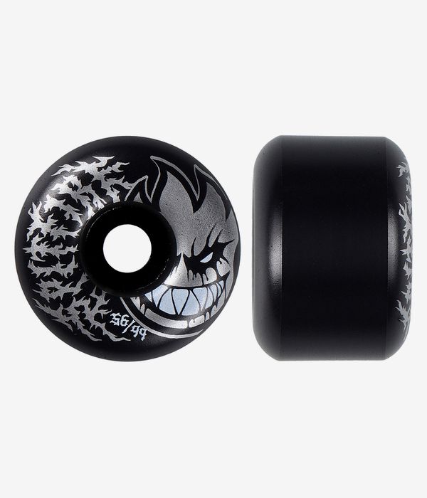 Spitfire Formula Four Deathmask II Bighead Radial Full Wheels (black) 56 mm 99A 4 Pack