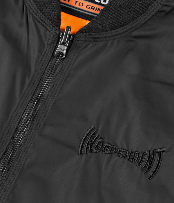Independent BTG Work Reversible Weste (black orange)