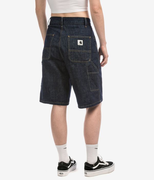 Carhartt WIP W' Brandon Single Knee Camano Shorts women (blue rinsed)