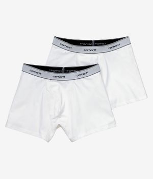 Carhartt WIP Cotton Boxershorts (white) 2er Pack