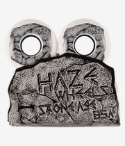 Haze Stone Age Team Rouedas (white) 55mm 85A Pack de 4