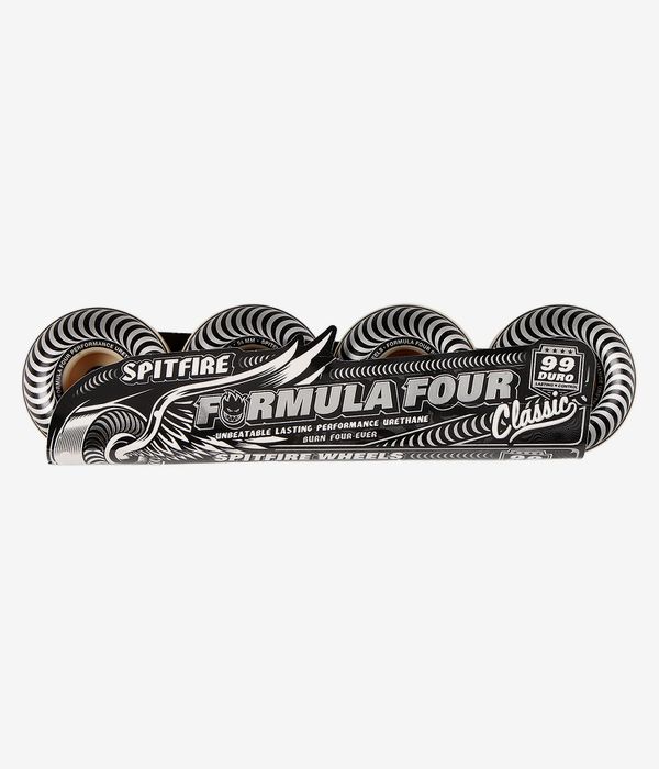 Spitfire Formula Four Classic Rouedas (white silver) 54mm 99A Pack de 4