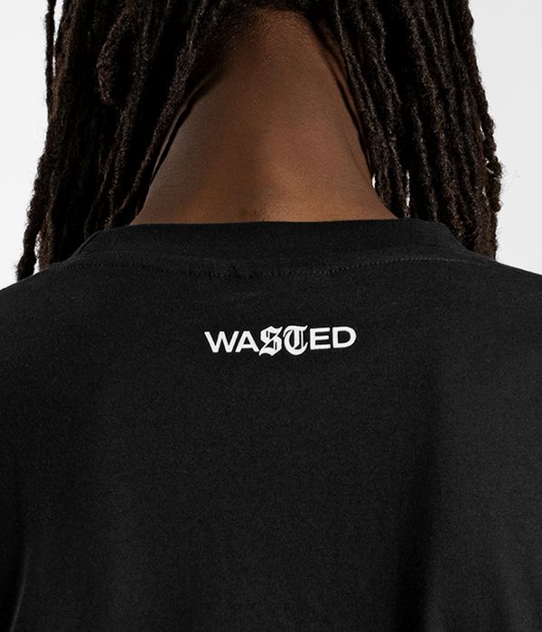 Shop Wasted Paris Stoned Again Long sleeve (black white) online |  skatedeluxe