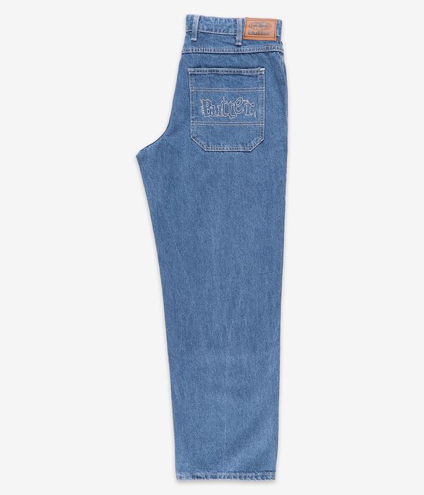 Butter Goods Breakdown Relaxed Denim Jeans (solid blue)