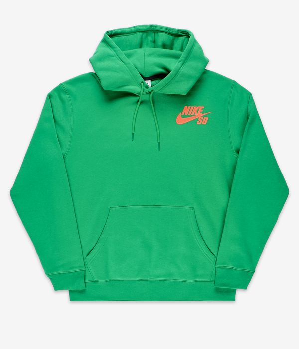 Kosciuszko Ejercer terremoto Compra online Nike SB Icon Sudadera (lucky green total orange) | skatedeluxe