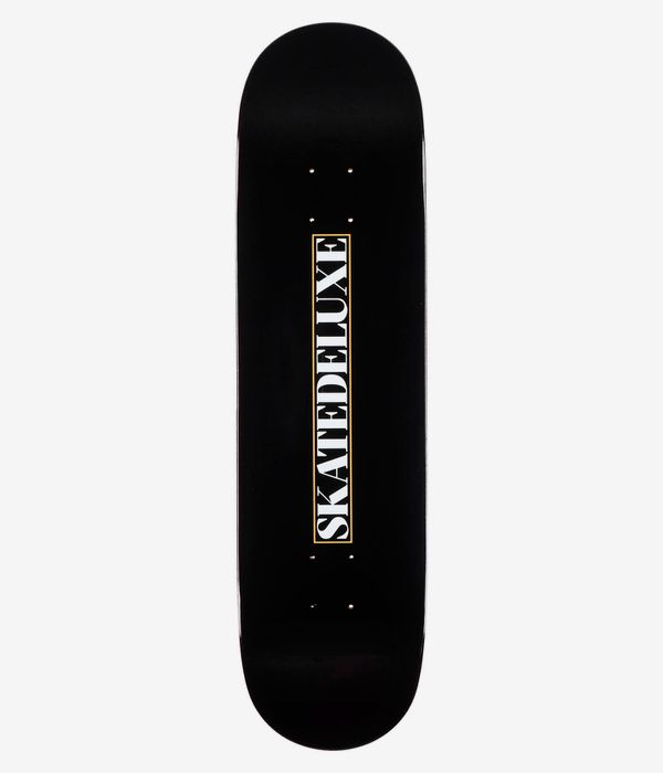 skatedeluxe Square 8.125" Skateboard Deck (black)