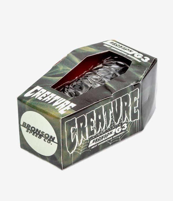 Bronson Speed Co. x Creature G3 Bearings (glow in the dark)