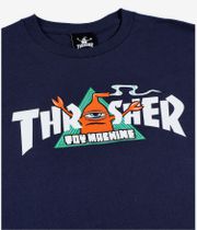 Thrasher x Toy Machine Vortex T-Shirt (navy)
