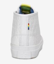 Converse CONS Jack Purcell Pro Lambda Emboss Mid Shoes (white chambray blue white)