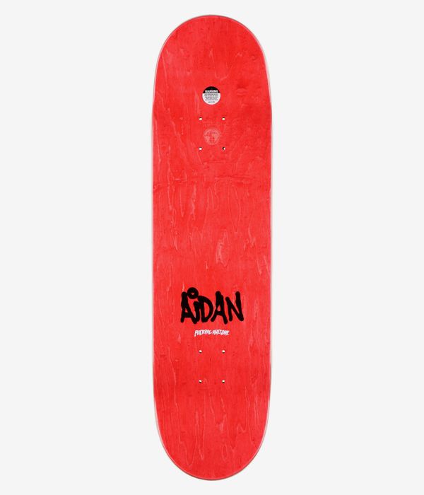Fucking Awesome Aidan No World Order 8.44" Skateboard Deck (multi)